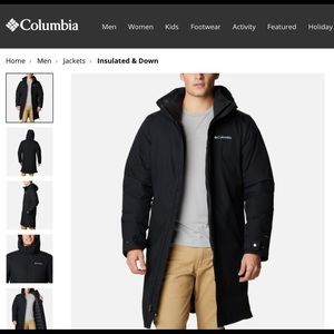 COPY - Men’s Columbia Insulated down today only✌️…